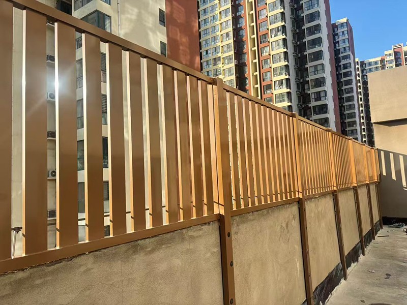 楼顶花园铝艺护栏